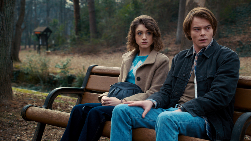Natalia Dyer (left), Charlie Heaton (Photo: Netflix)